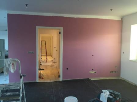 Travaux de peinture